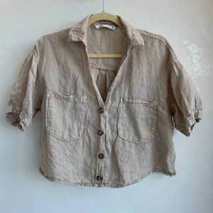 Zara cotton shirt
